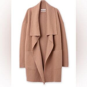 Waterfall Merino Wool Coat / Cardigan